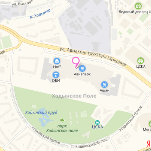 Схема ашан авиапарк